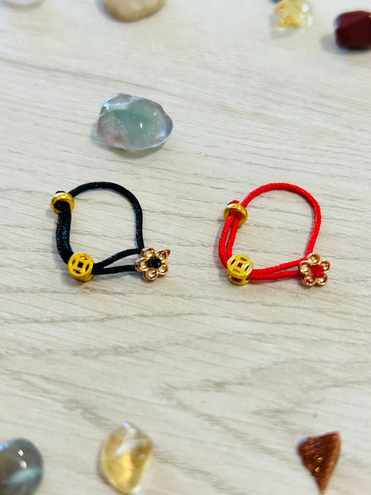 Anillo Flor Del Dinero