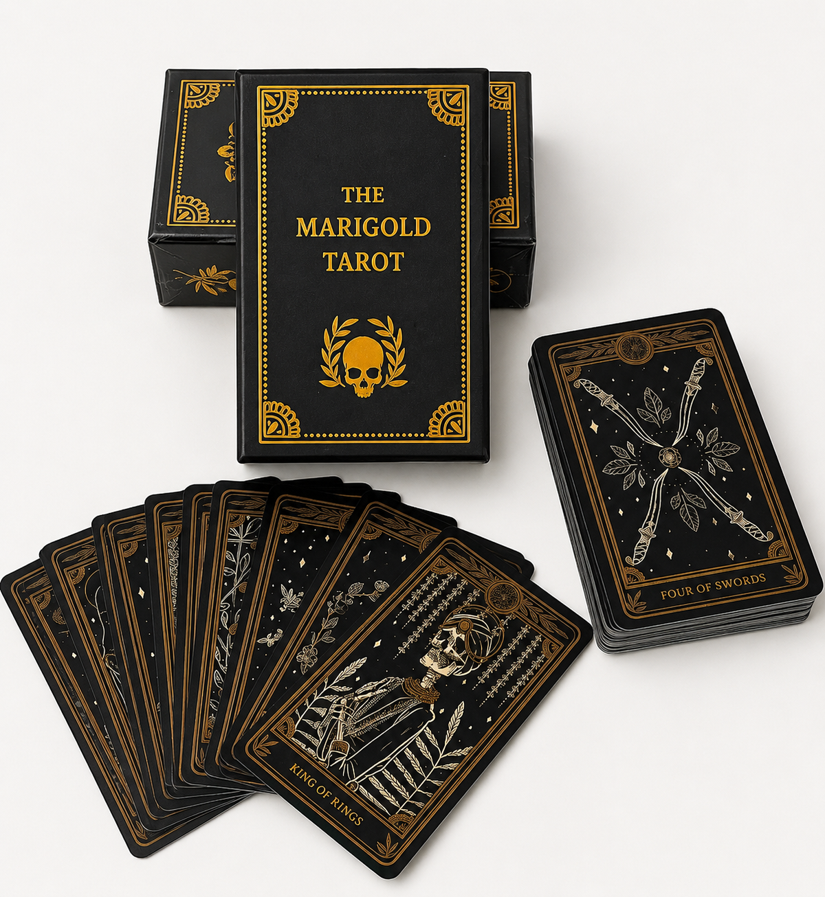 Tarot Santa Muerte Gold