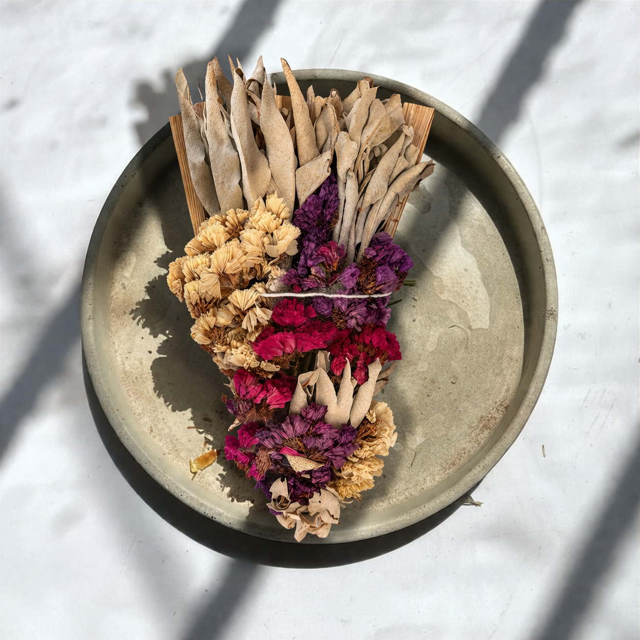 Sahumerio de Abundancia: Salvia y Sinuata.