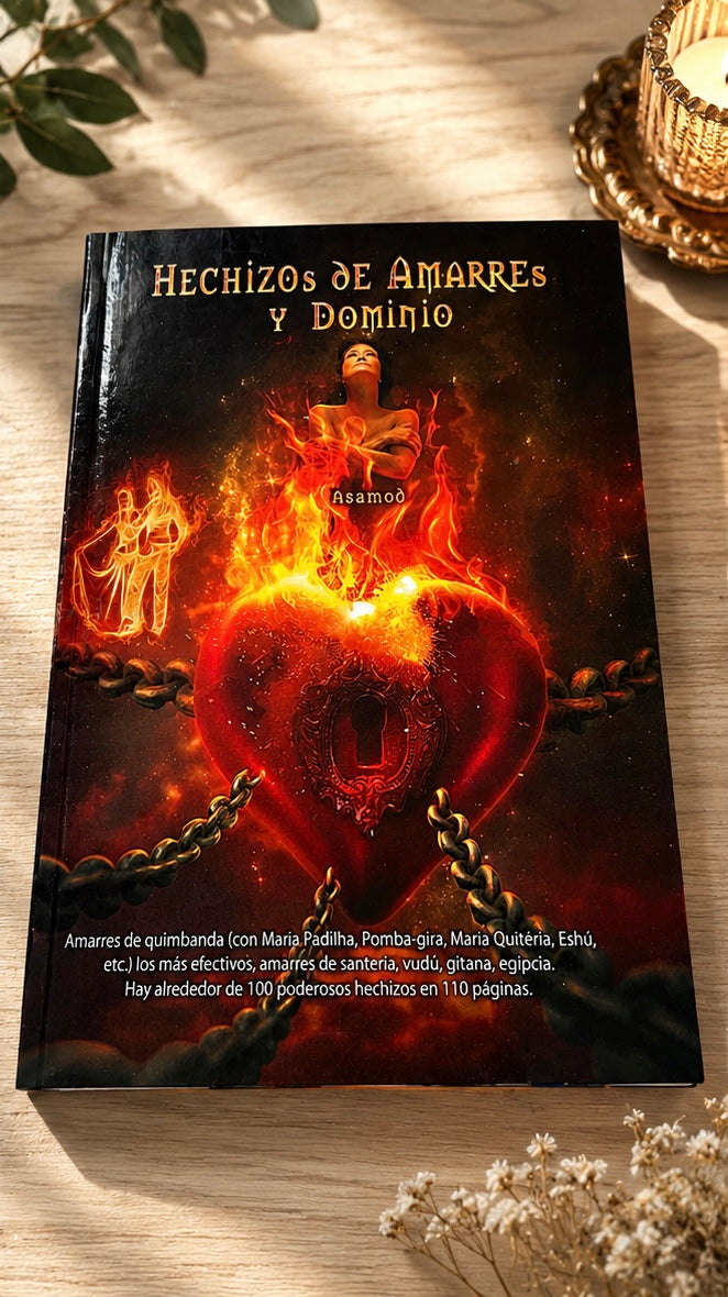 Libro Hechizos De Amarre Y Dominio