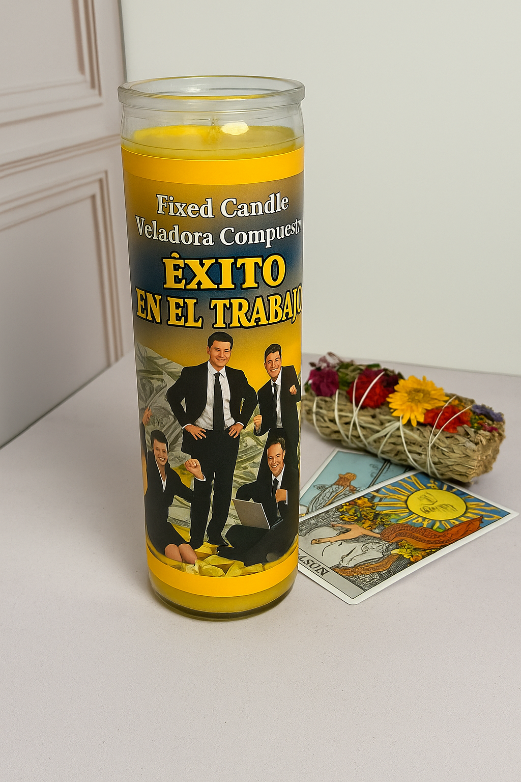 Veladora Éxito En El Trabajo