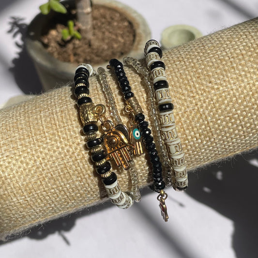 Set de Pulseras Amistad (5 Colores)