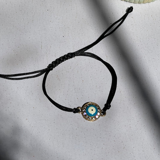 Pulseras Ajustables con Dije de Brillo