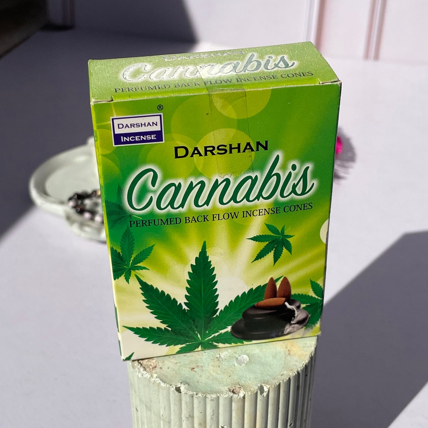 Incienso en Conos Darshan Backflow