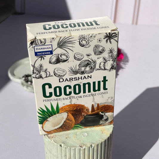 Incienso en Conos Darshan Backflow