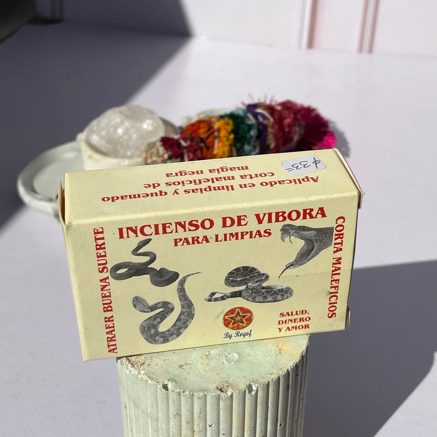 Incienso de Víboras Para Limpias