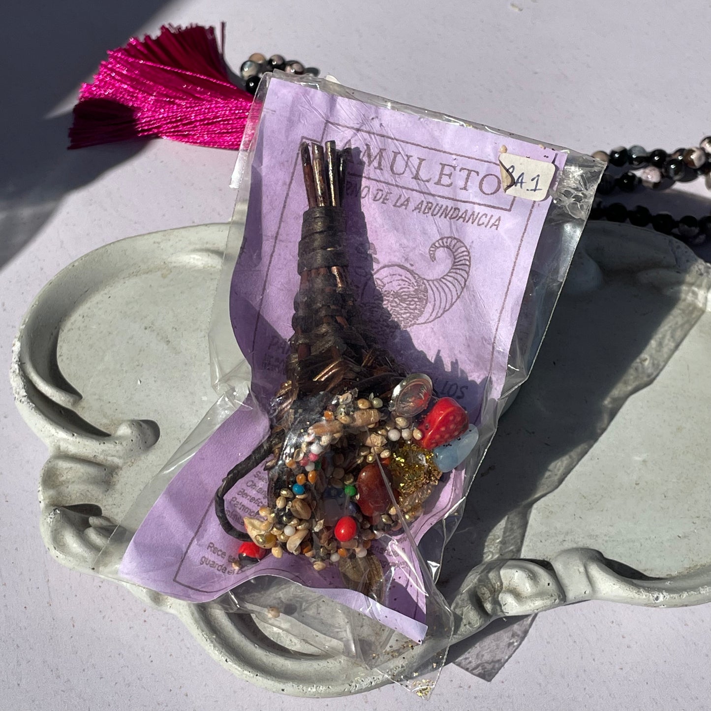 Cuerno de la Abundancia Amuleto Para Prosperidad y Levanta Negocio