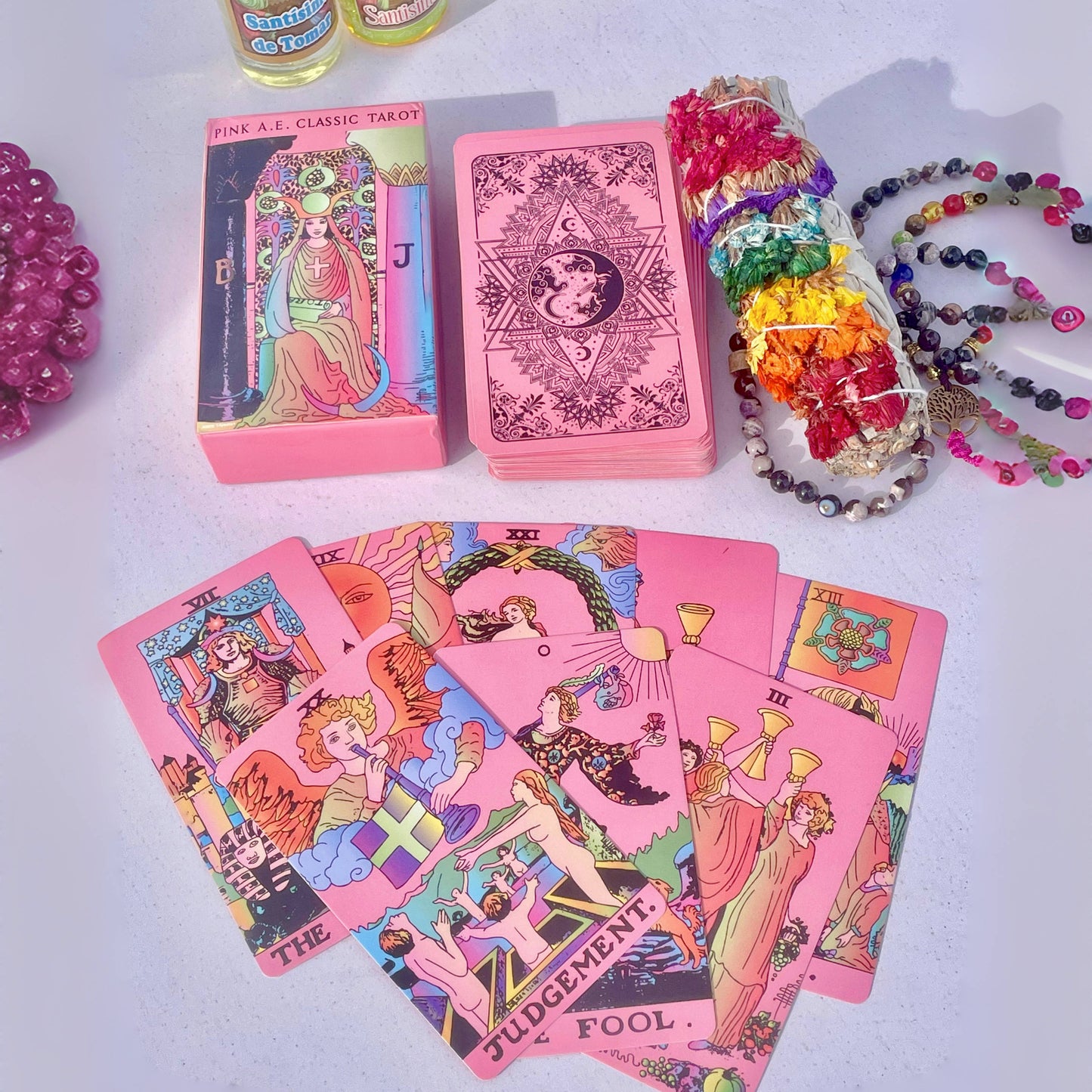 Tarot Clásico Rosa