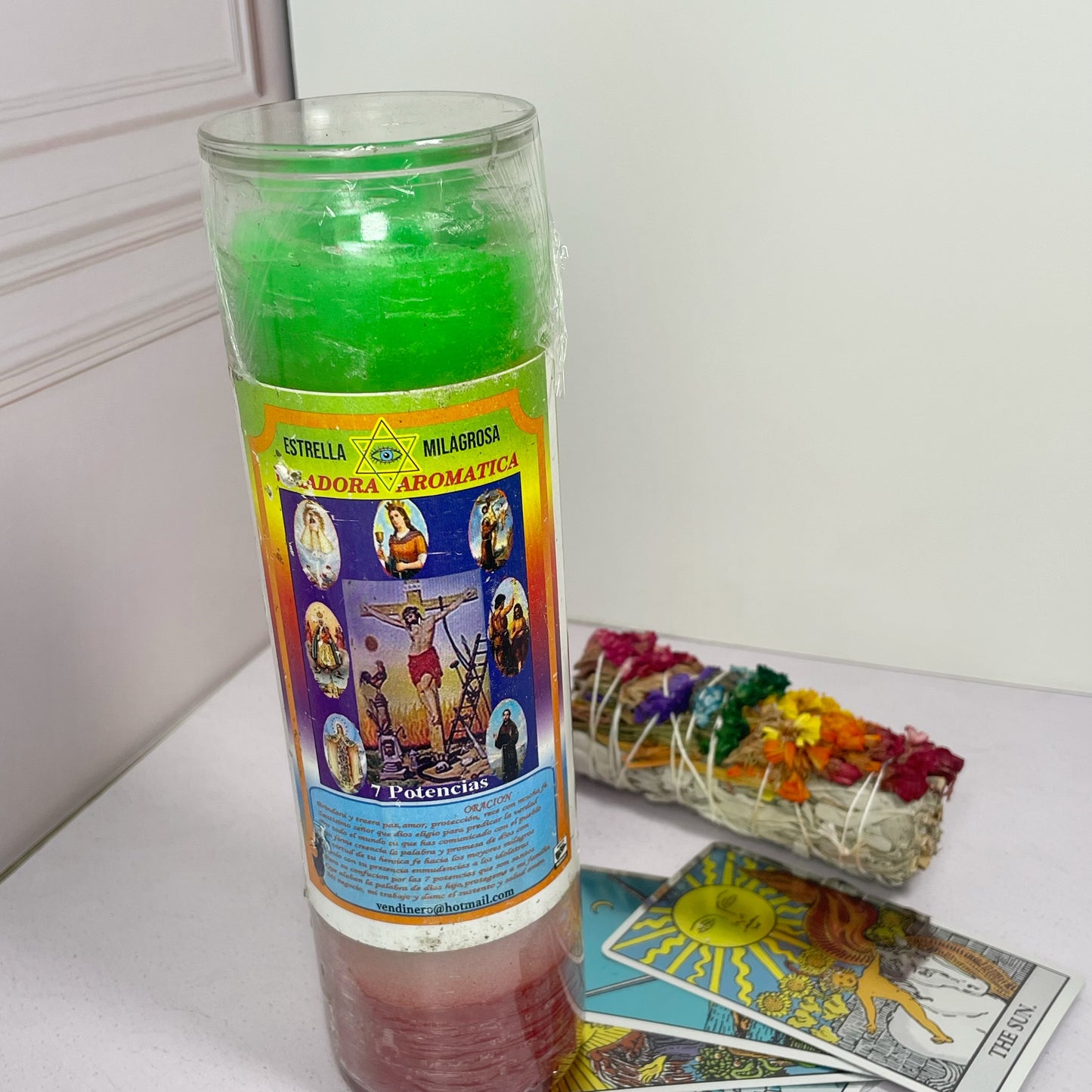 Veladora 7 Colores (Chakras)