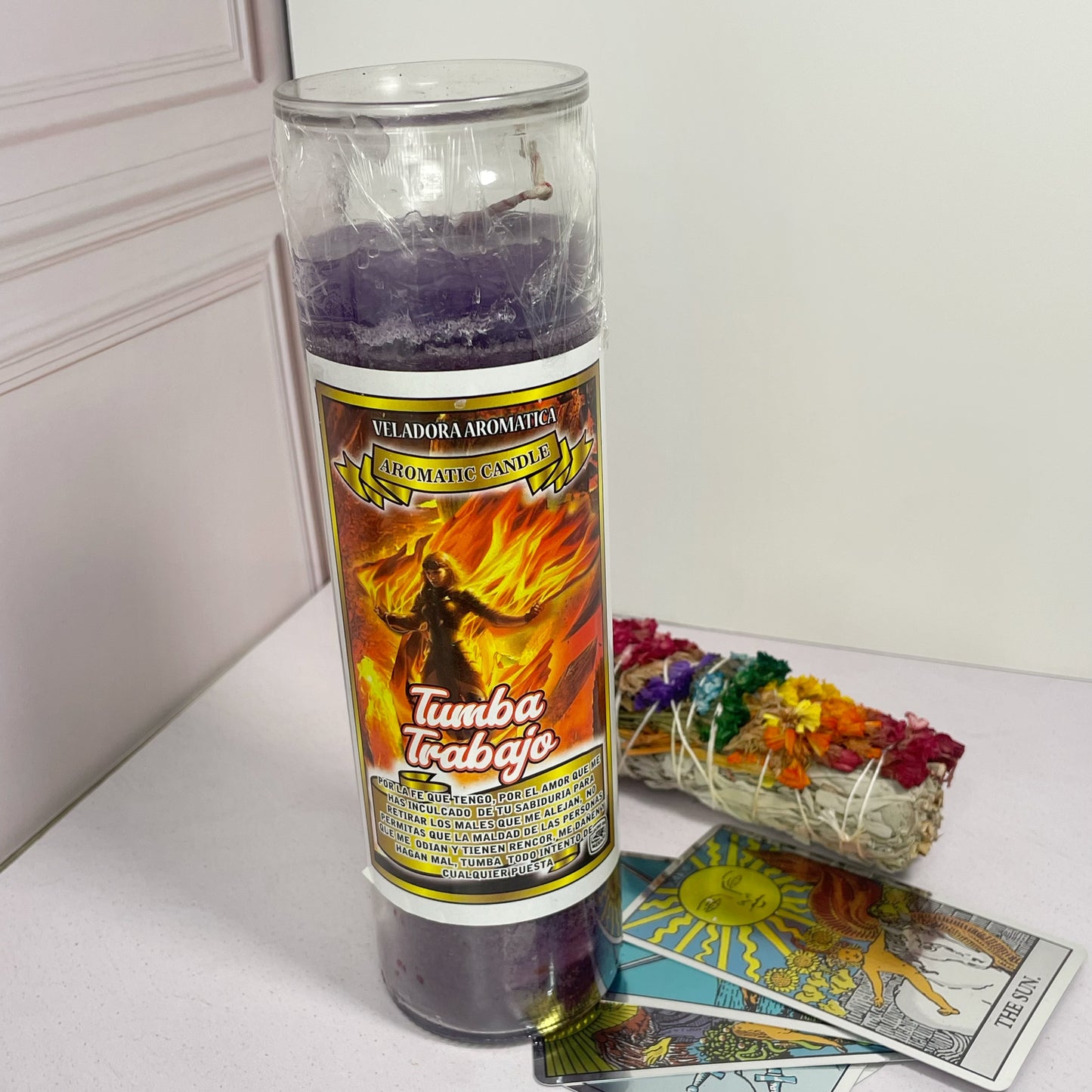 Veladora Tumba Trabajo