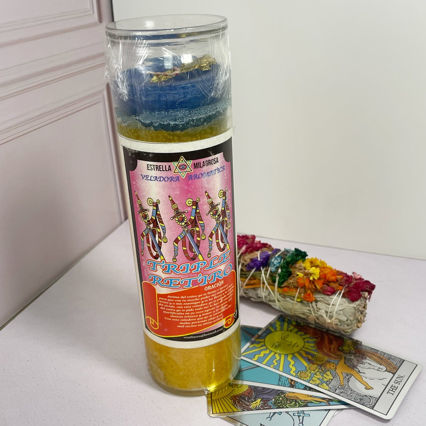 Veladora Triple Retiro