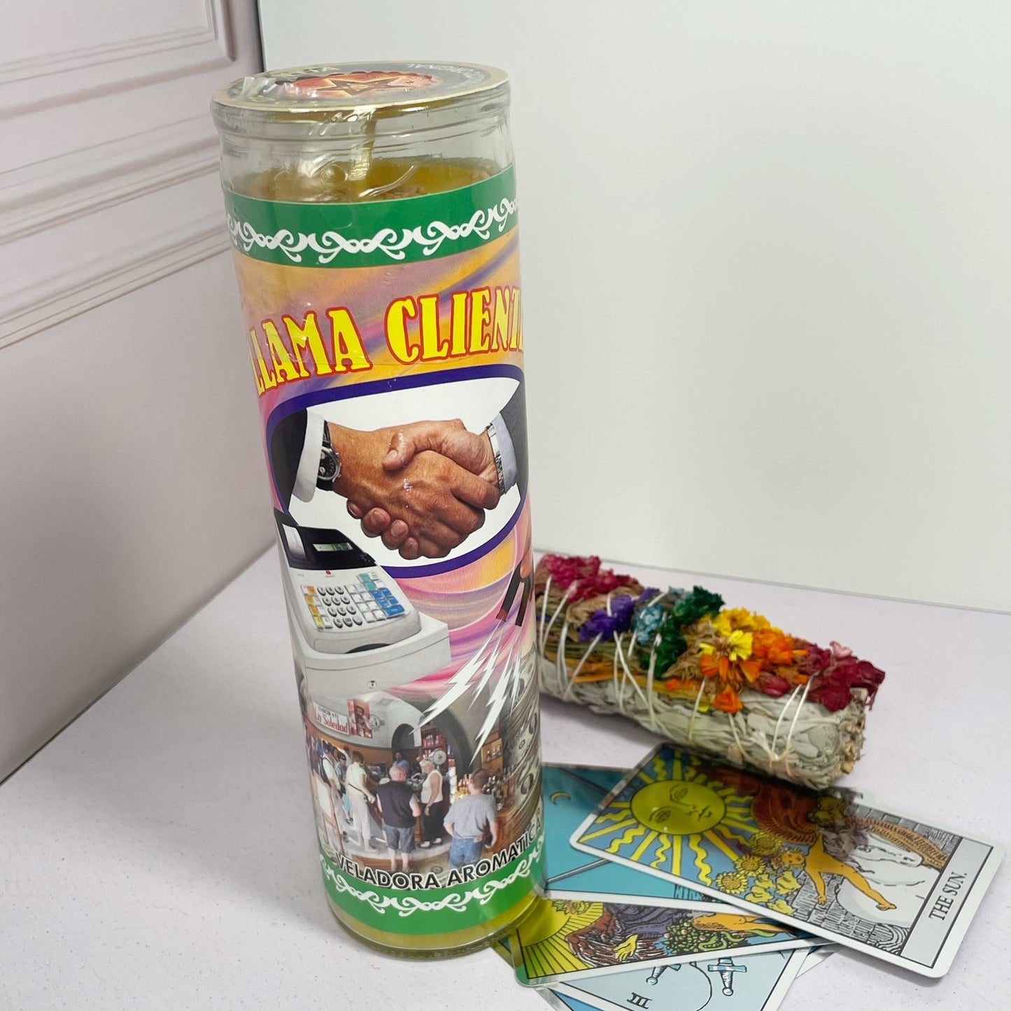 Veladora Llama Clientes