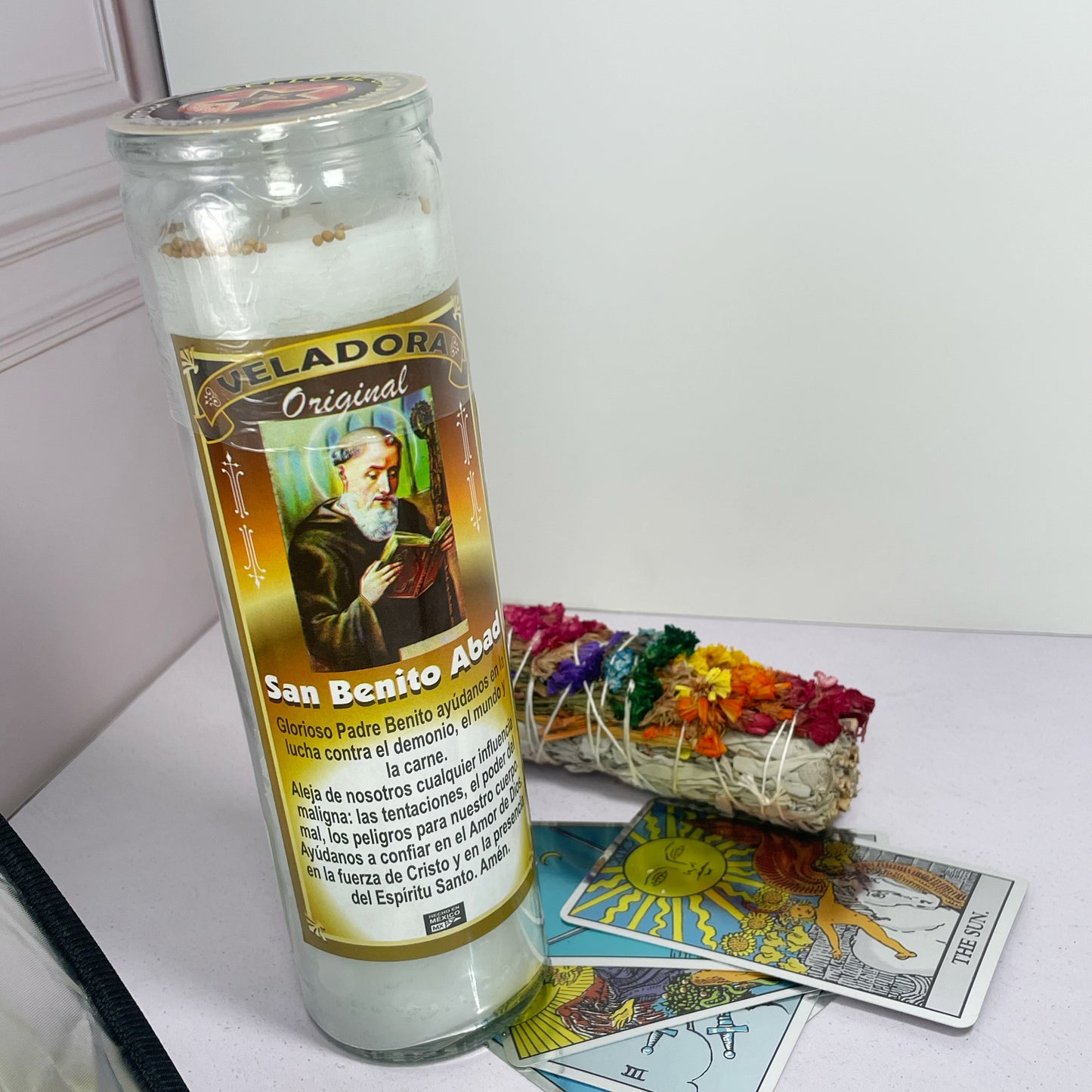 Veladora San Benito Abad