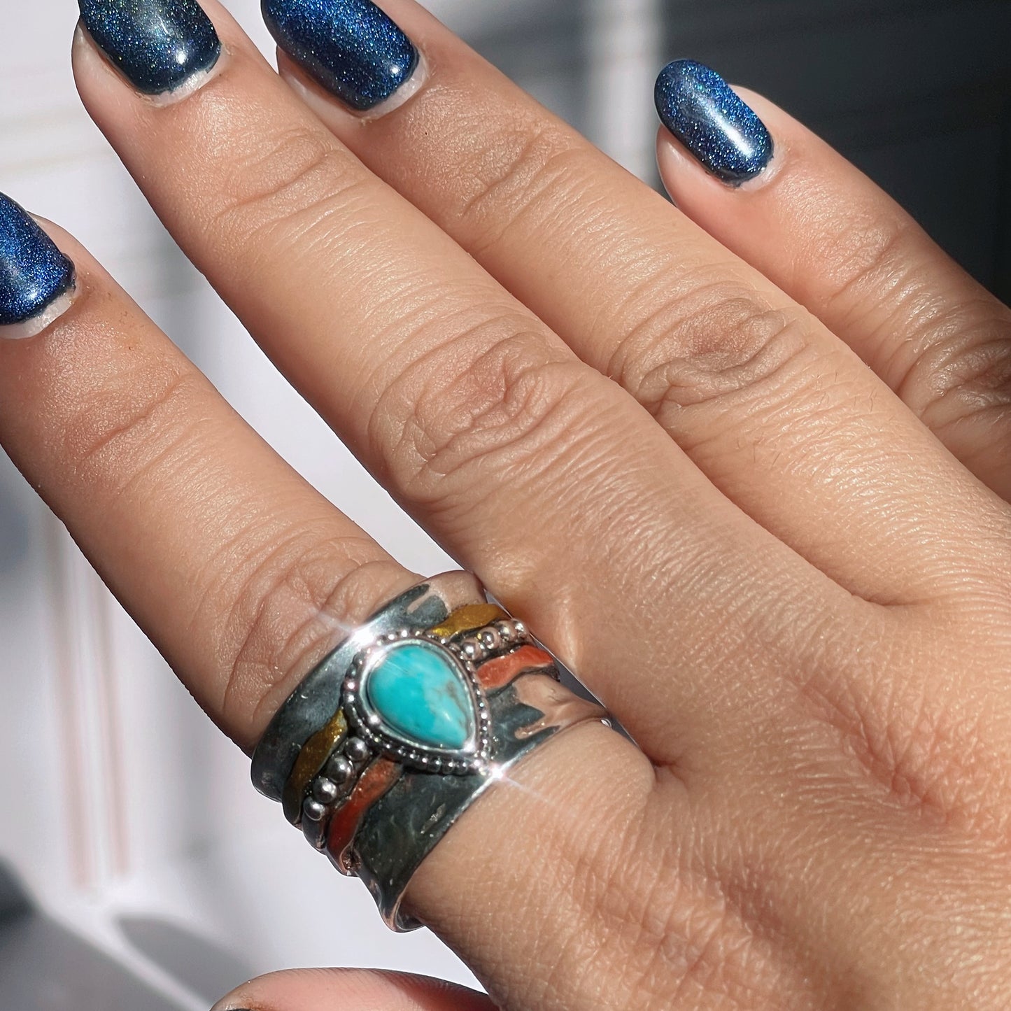 Anillo de Turquesa Mistica