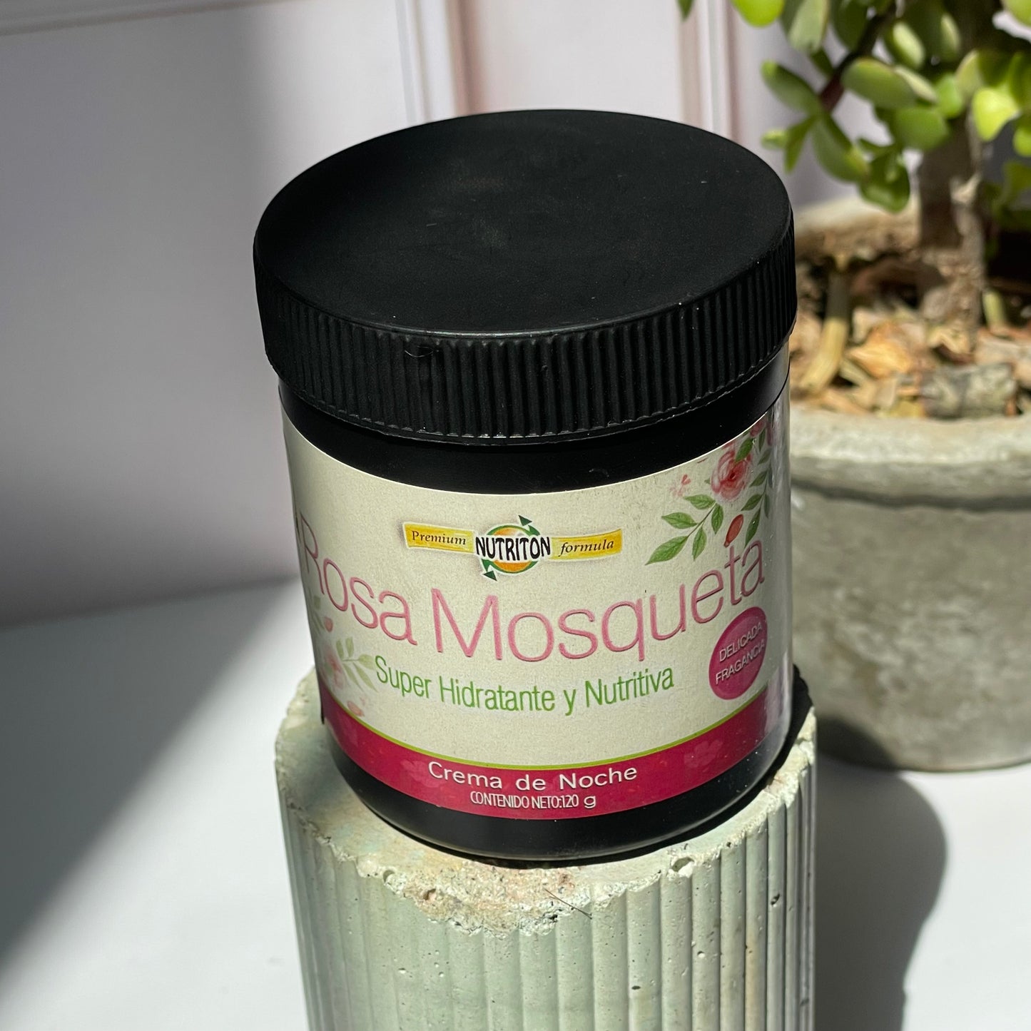 Crema Hidrante de Noche de Rosa Mosqueta