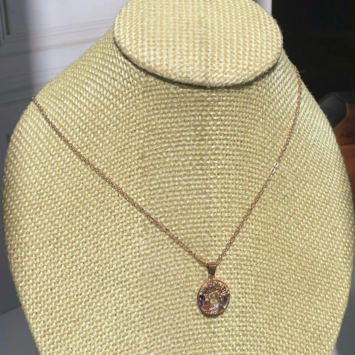 Collar Hermana Arbol de la Vida Cobre