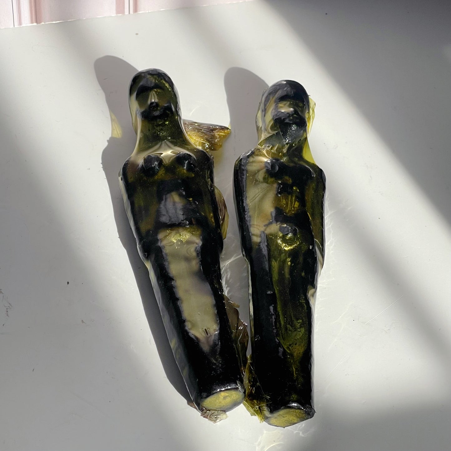 Figuras de Parafina Negra (Hombre o Mujer)