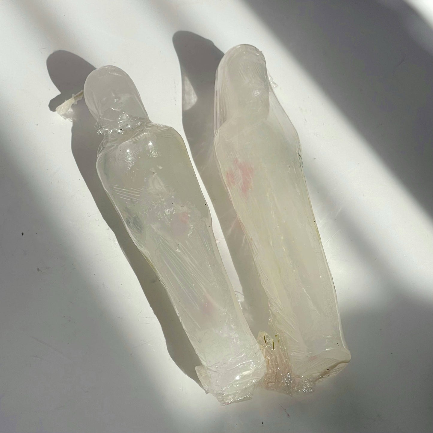 Figuras de Parafina Blanca (Hombre o Mujer)