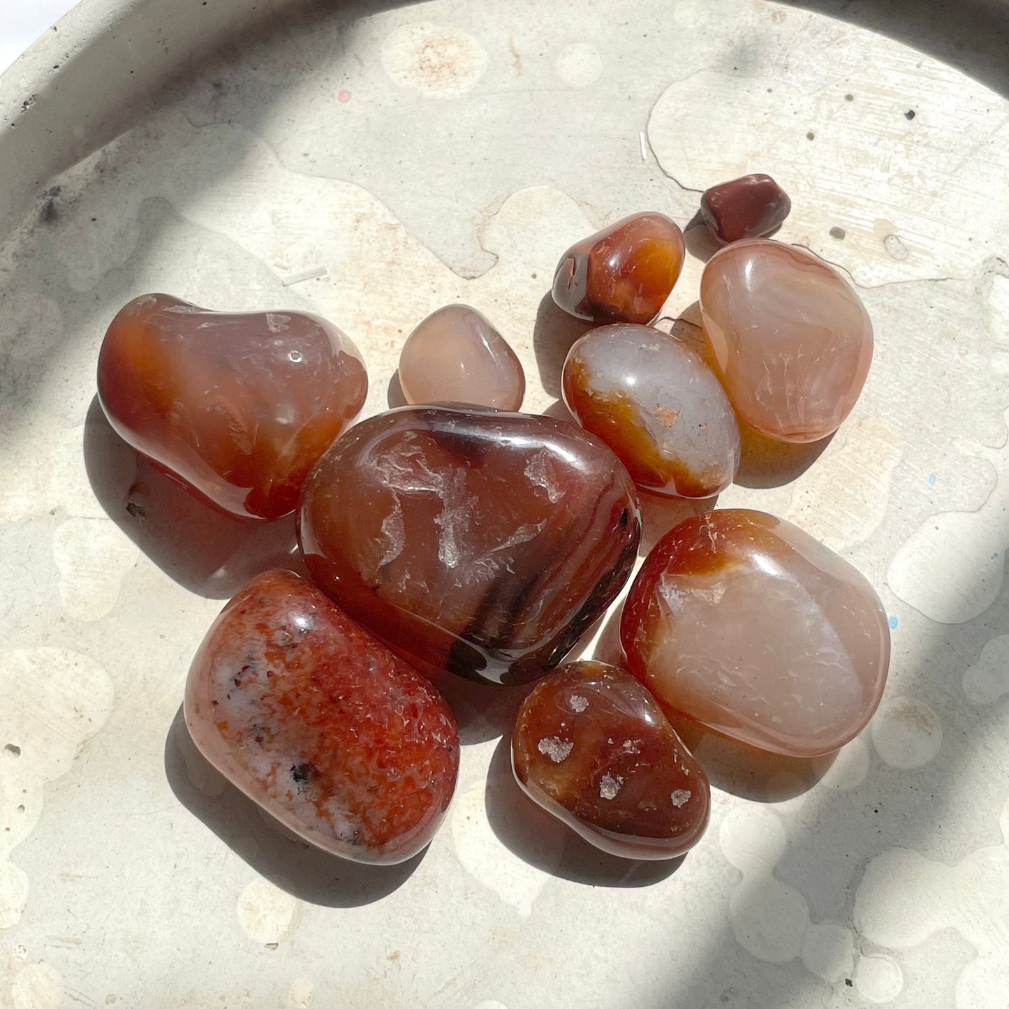 Cuarzo Naranja o Hematoide (Gramo)