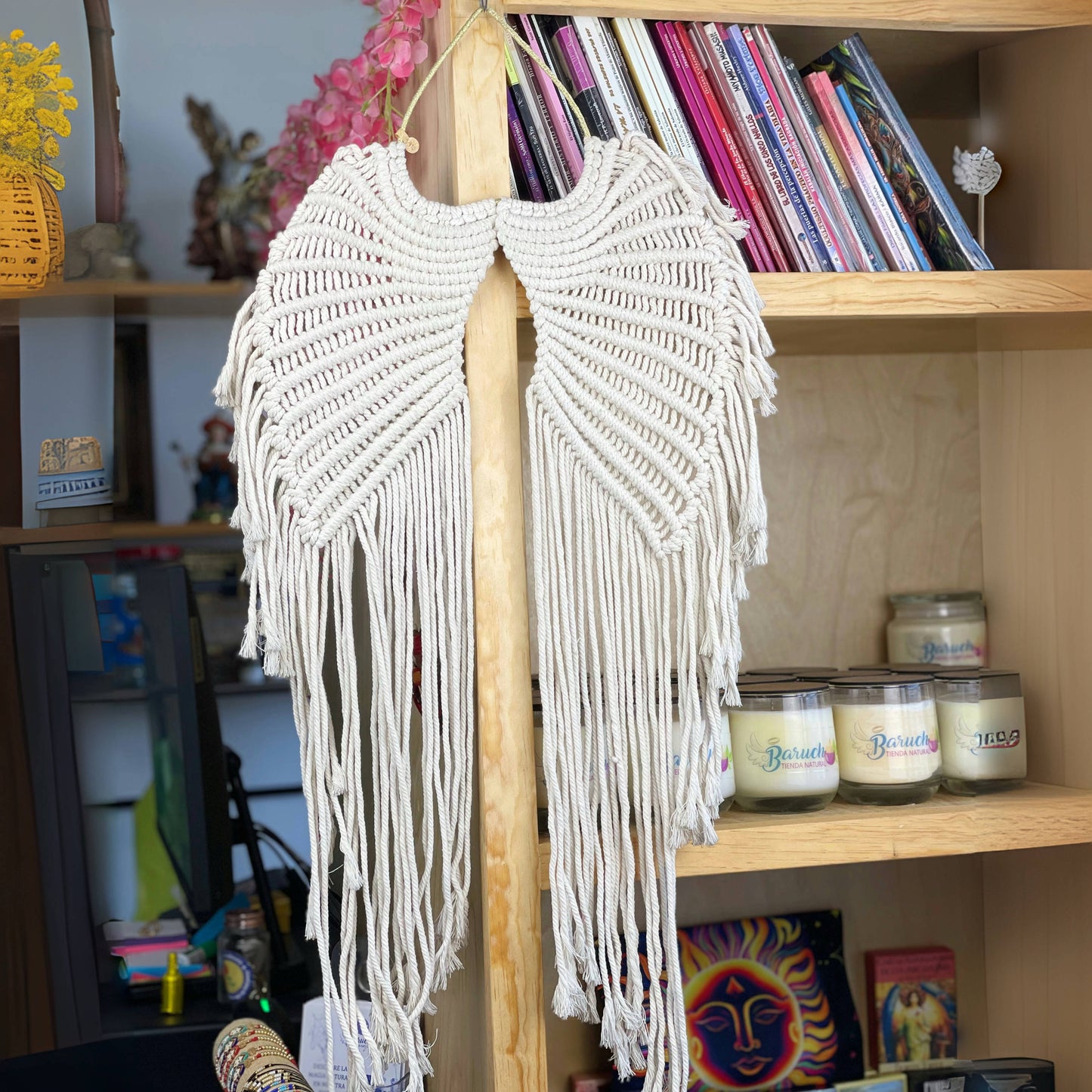 Alas de Angel de Macrame