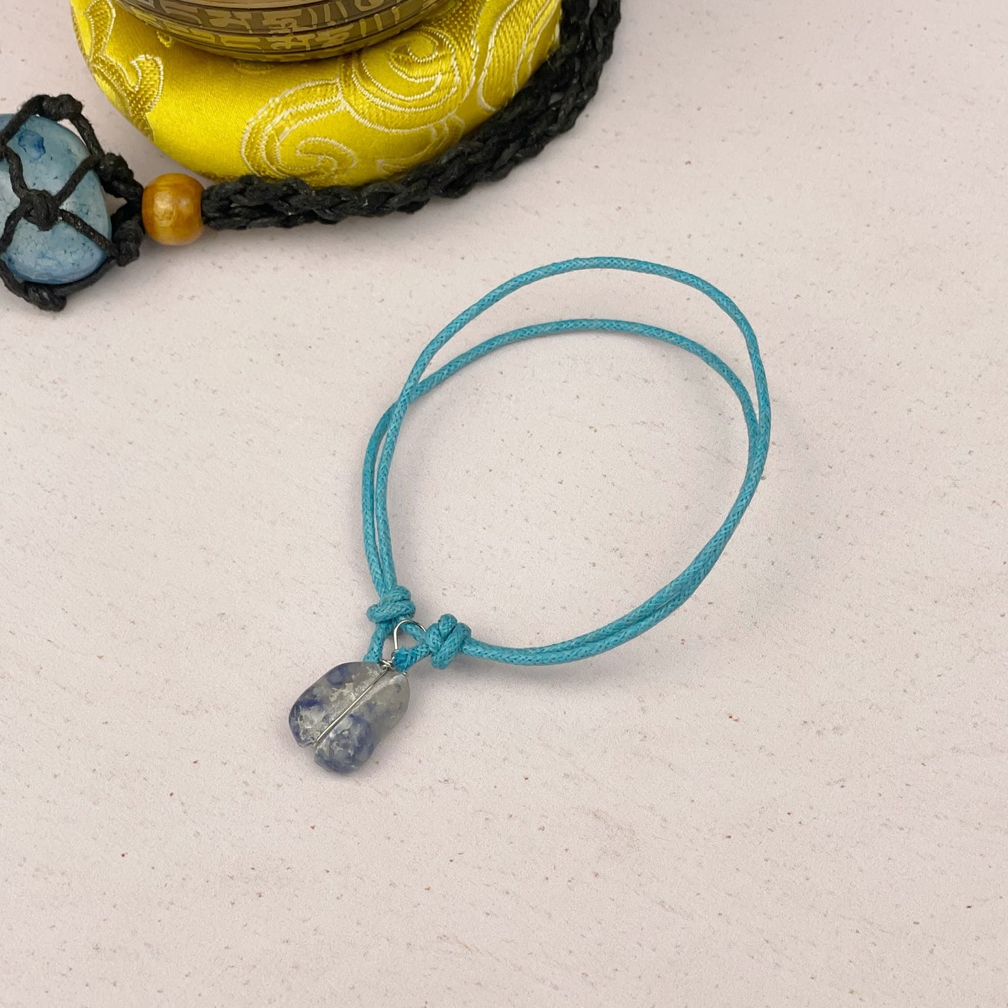 Pulseras de Hilo con Cuarzo (8 Tipos)