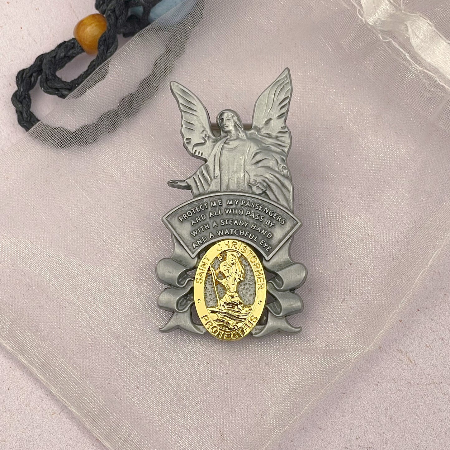 Amuleto San Cristóbal para auto