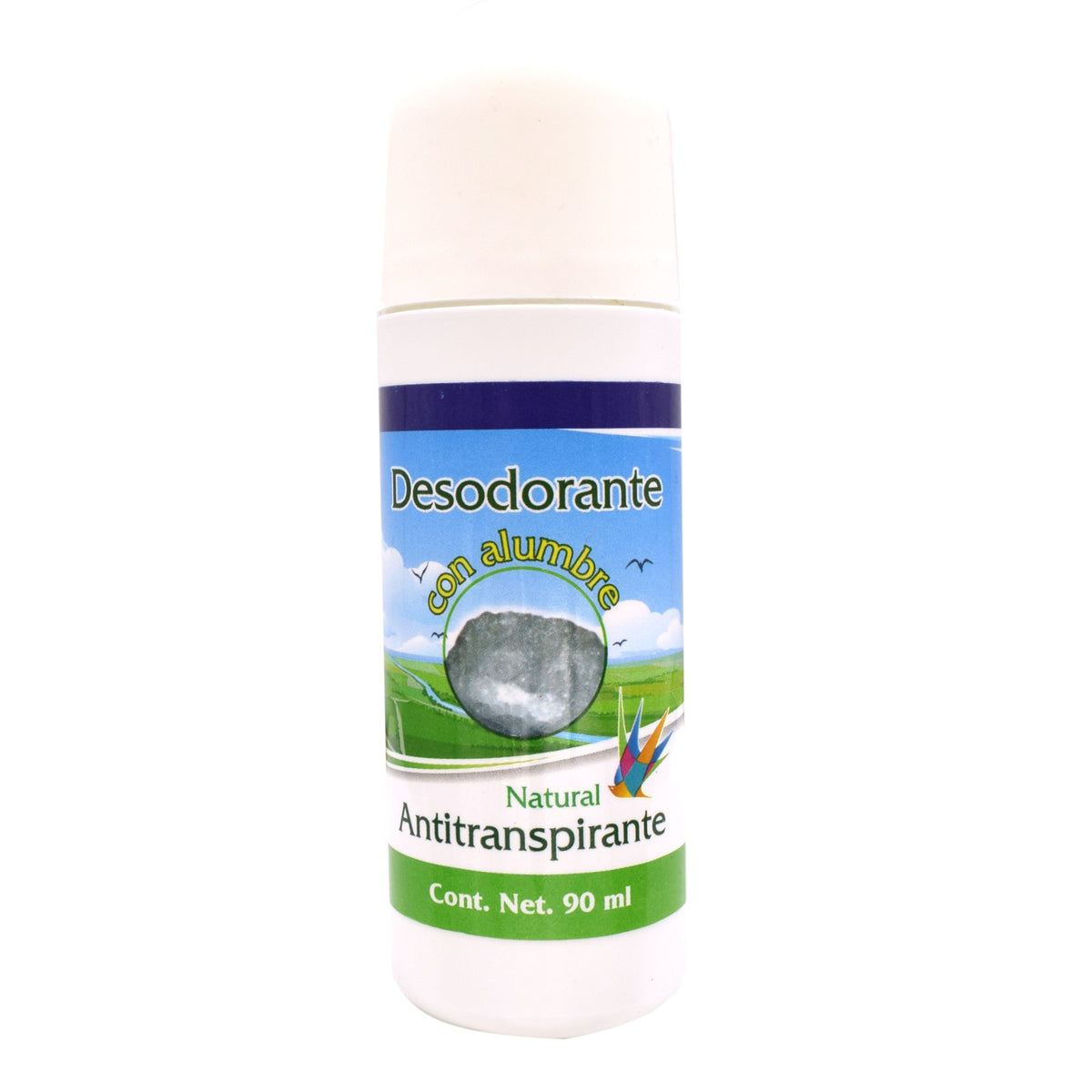 Desodorante Natural Con Alumbre 90 Ml