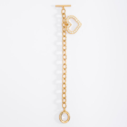 Pulsera con Dije de Corazon NICE