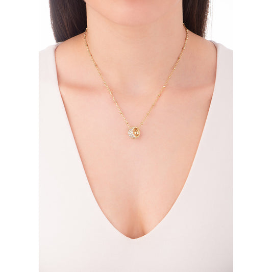 Collar Dorado Elegante con Piedras Diamonice NICE