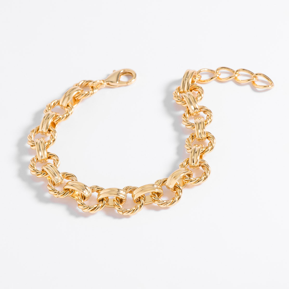 Pulsera de Baño de Oro 18k con Diseño Sofisticado NICE