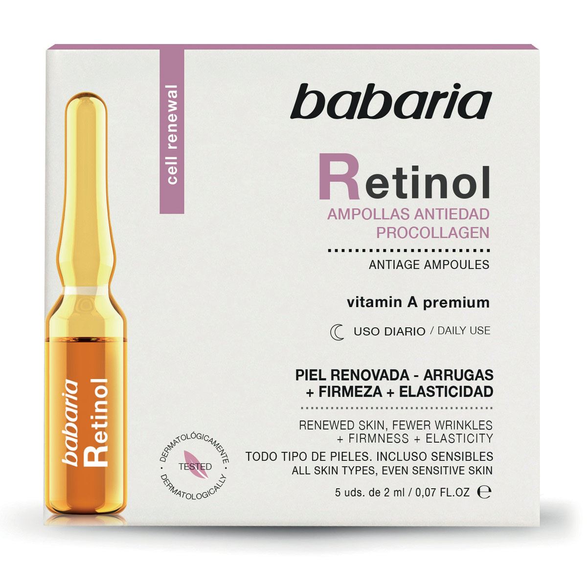 Ampolleta Facial de Retinol