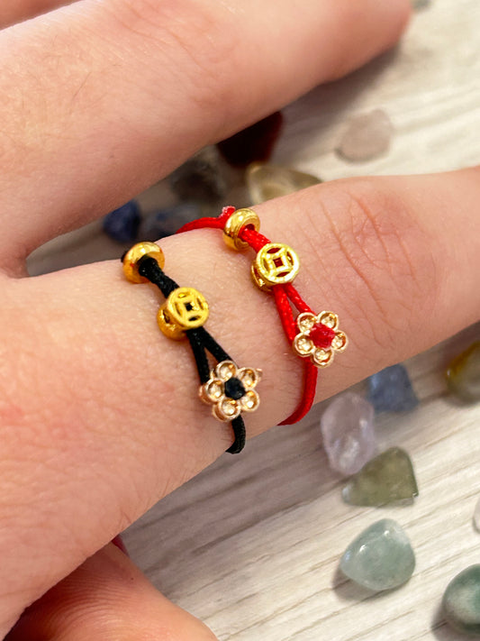 Anillo Flor Del Dinero