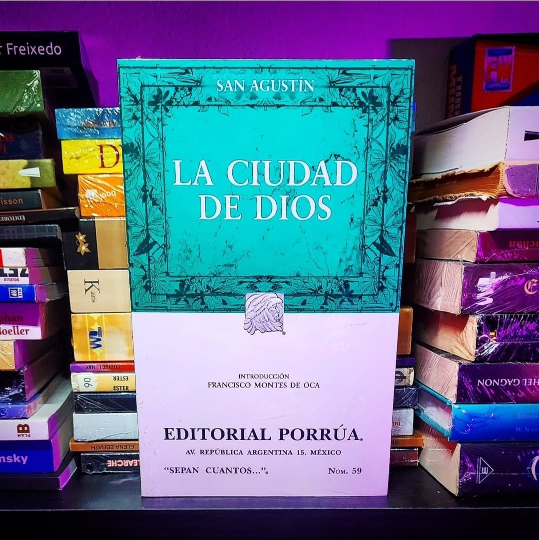Libro “La Ciudad De Dios.”