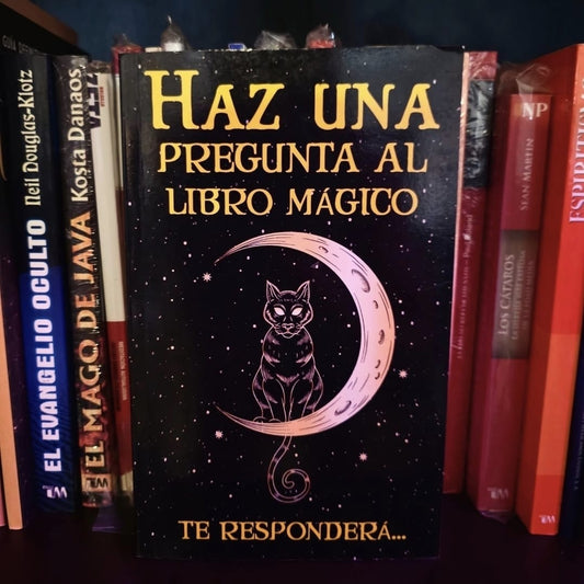 Libro “Hazle Una Pregunta Al Libro Mágico.”