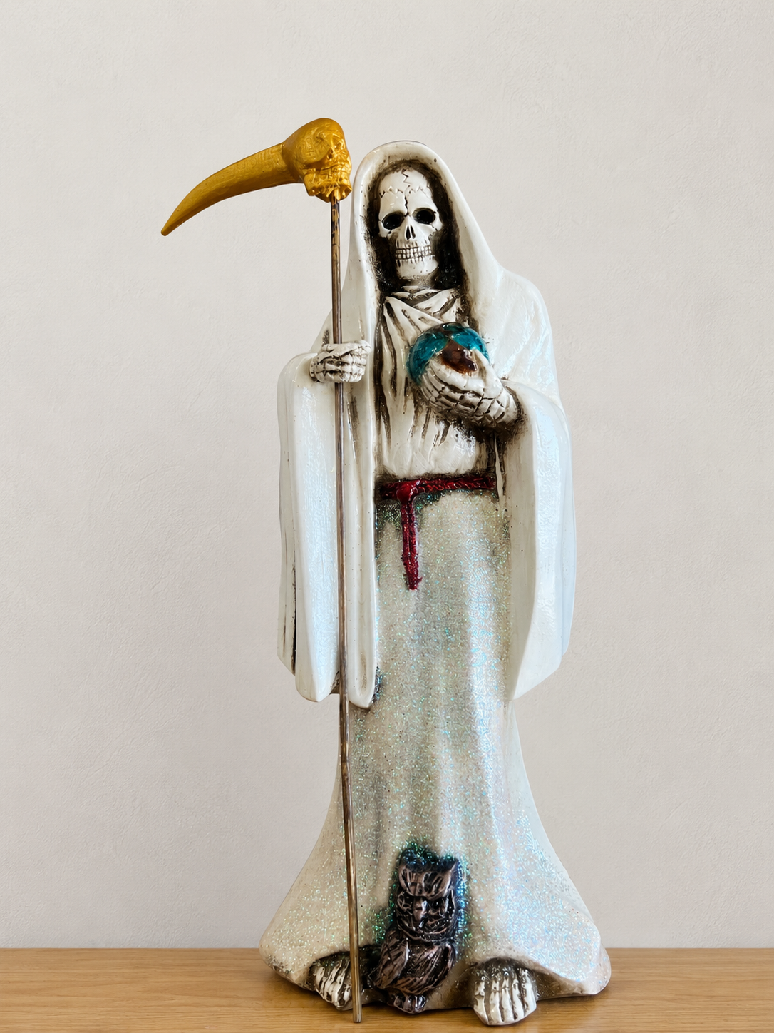 Santa Muerte Hueso 30 cm
