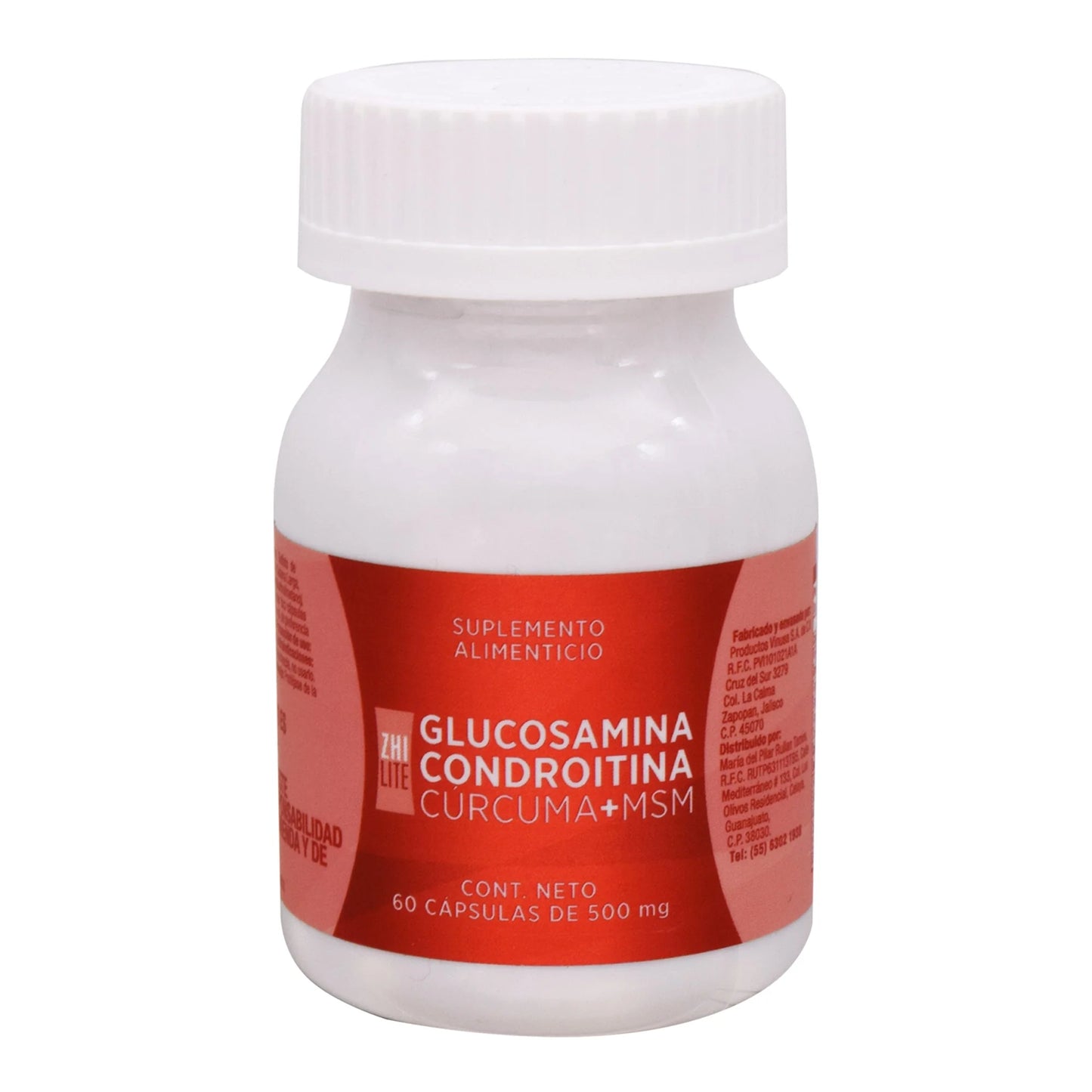 Glucosamina, Condroitina, Cúrcuma y MSM