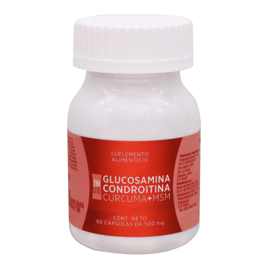 Glucosamina, Condroitina, Cúrcuma y MSM