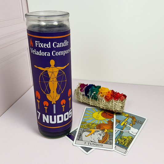 Veladora 7 Nudos.