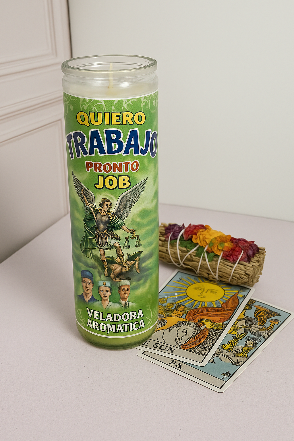 Veladora Quiero Trabajo Pronto