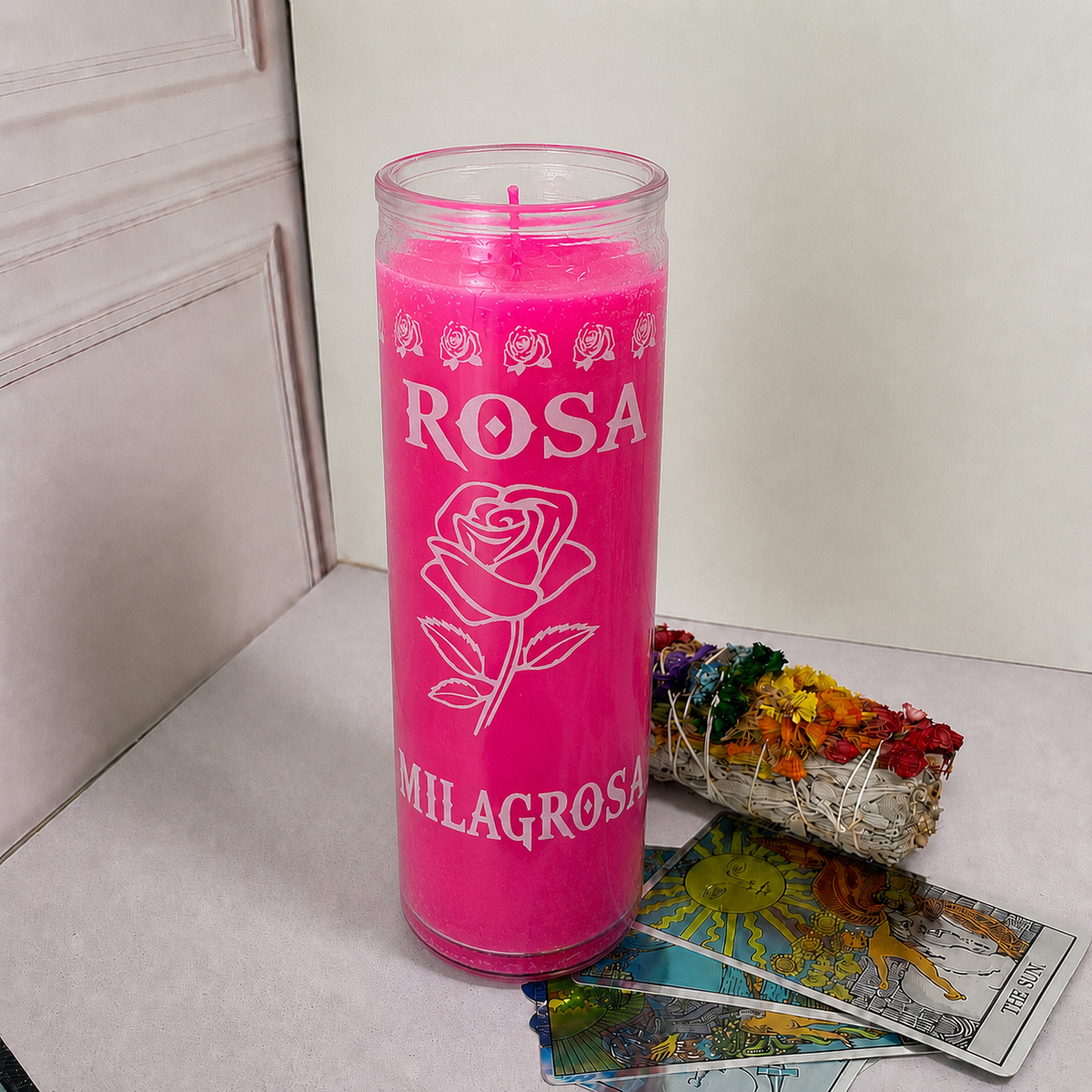 Veladora Rosa Milagrosa