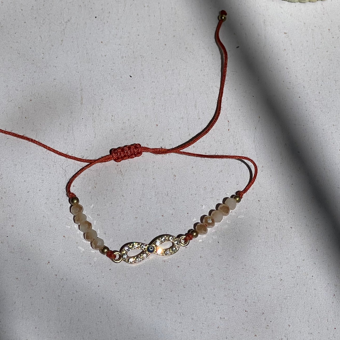 Pulseras Ajustables con Dije de Brillo
