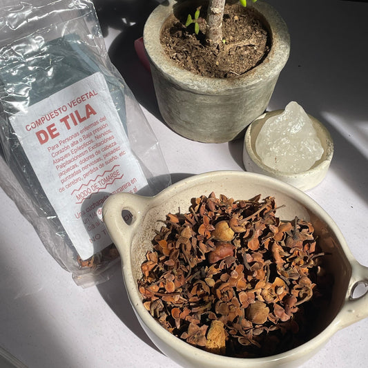 Te Natural Compuesto Vegetal de Tila
