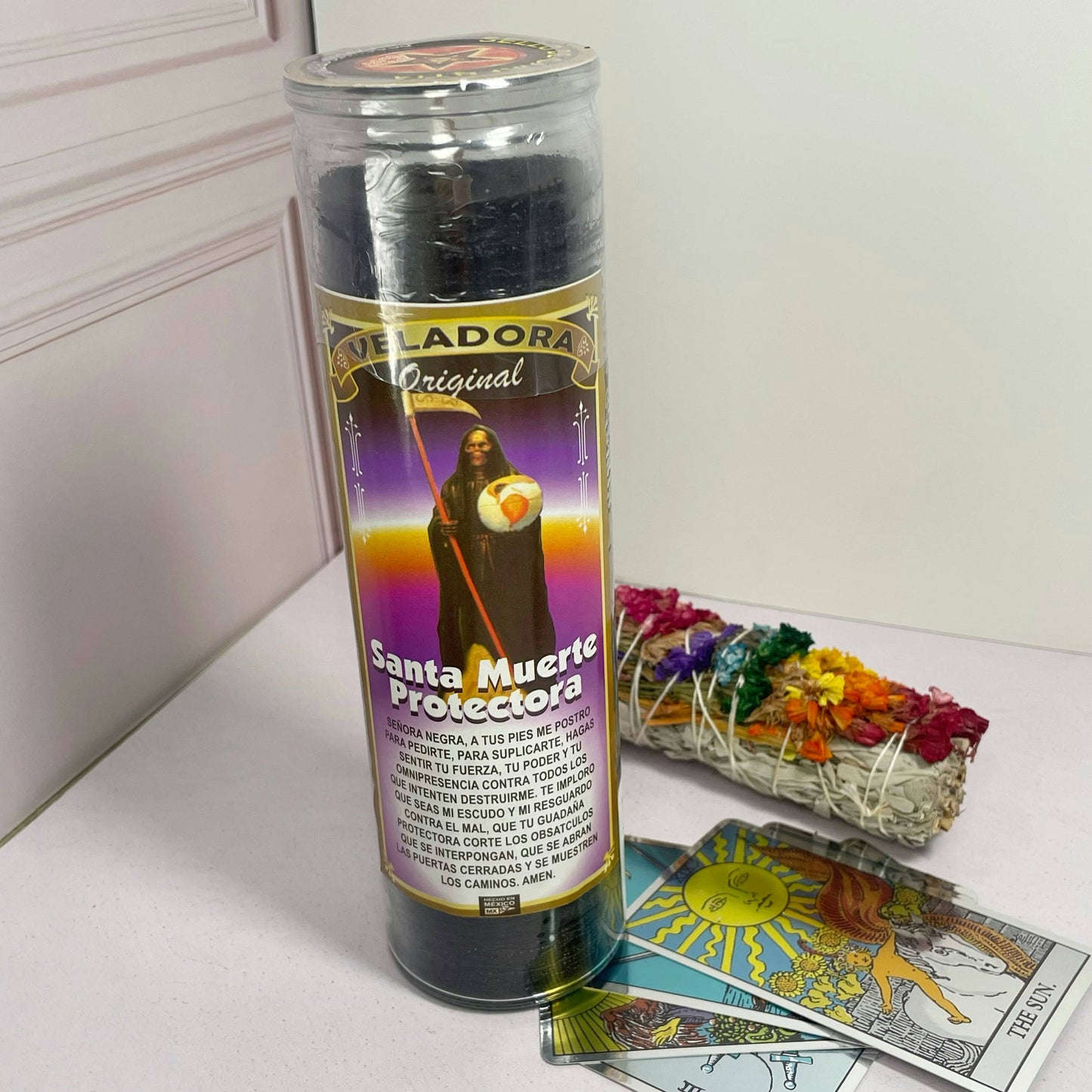 Veladora Santa Muerte Protectora