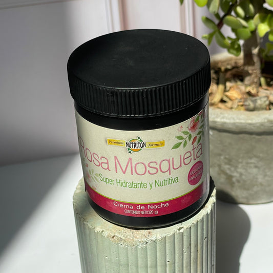 Crema Hidrante de Noche de Rosa Mosqueta
