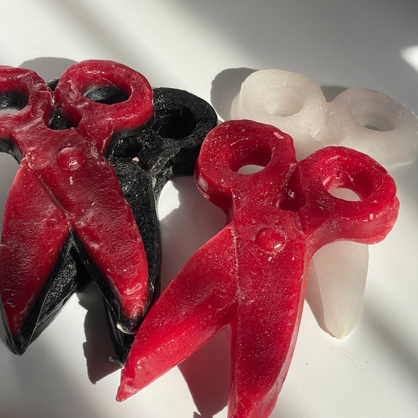 Velas de Tijera(Roja, Negra, Blanca y Negro con Rojo)