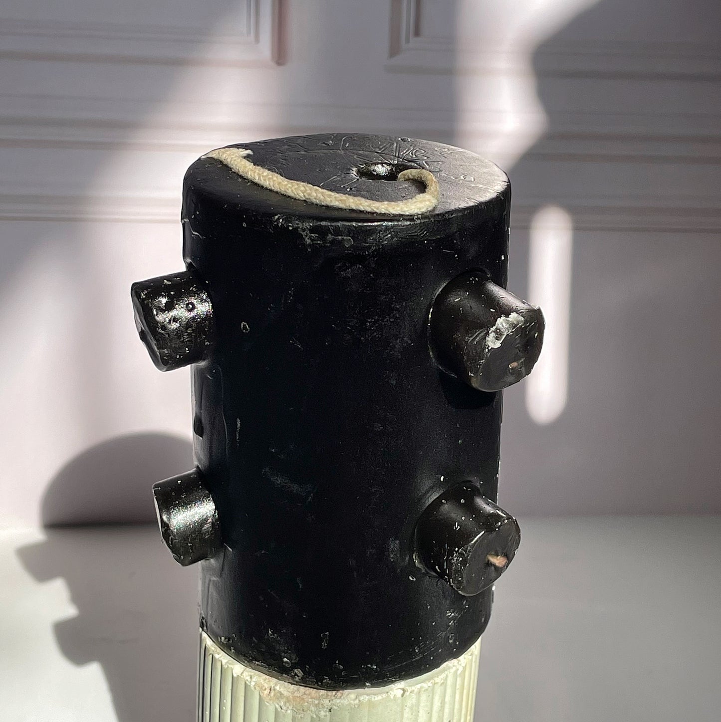 Velon de 7 Mechas Tumba Trabajos Negro