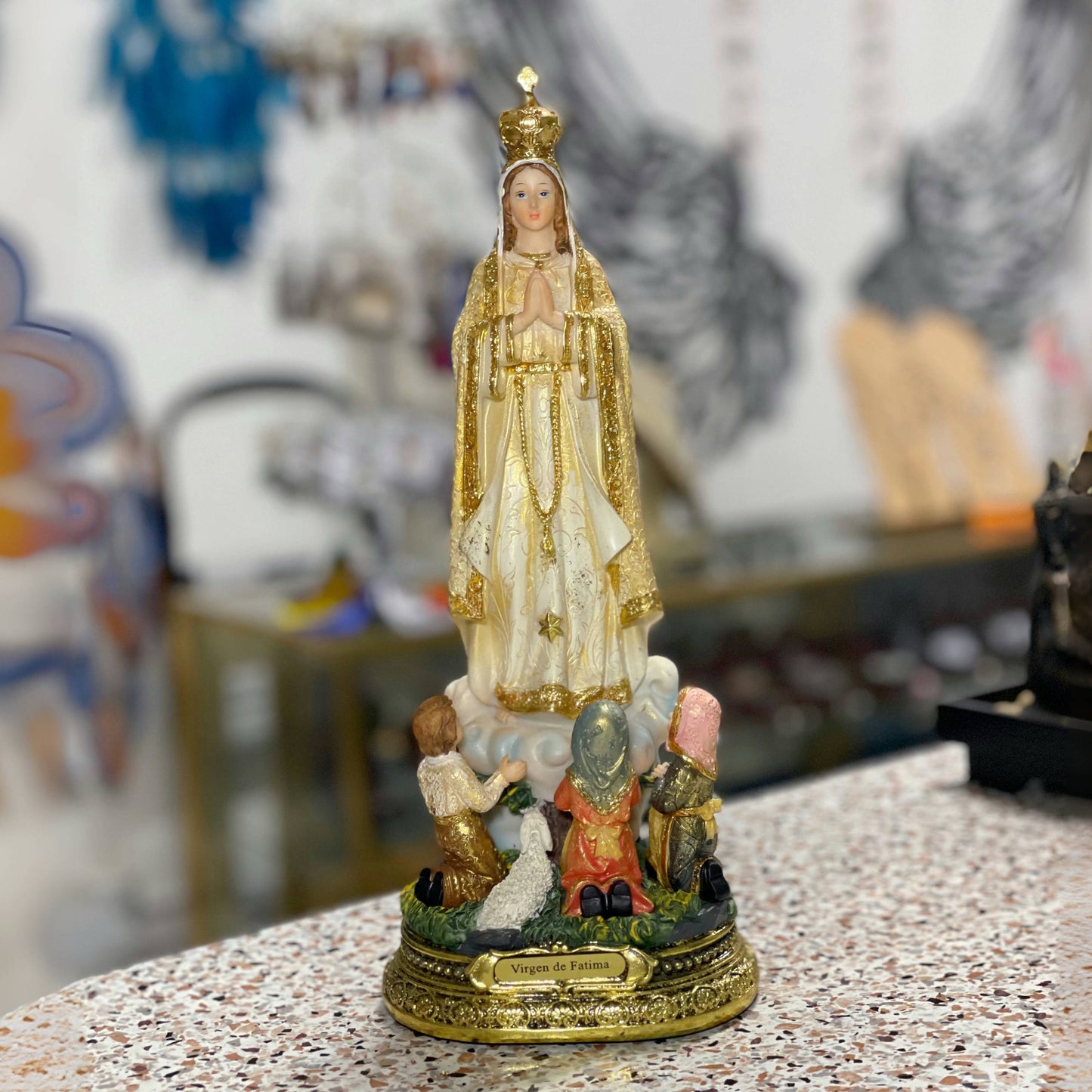 Figura de la Virgen de Fatima
