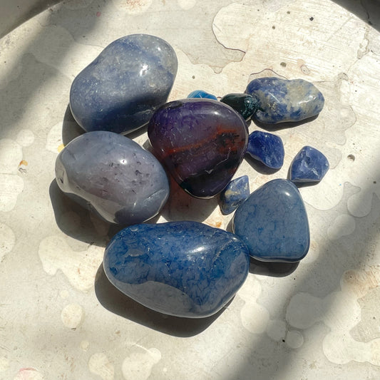 Cuarzo Agata Azul (Gramo)