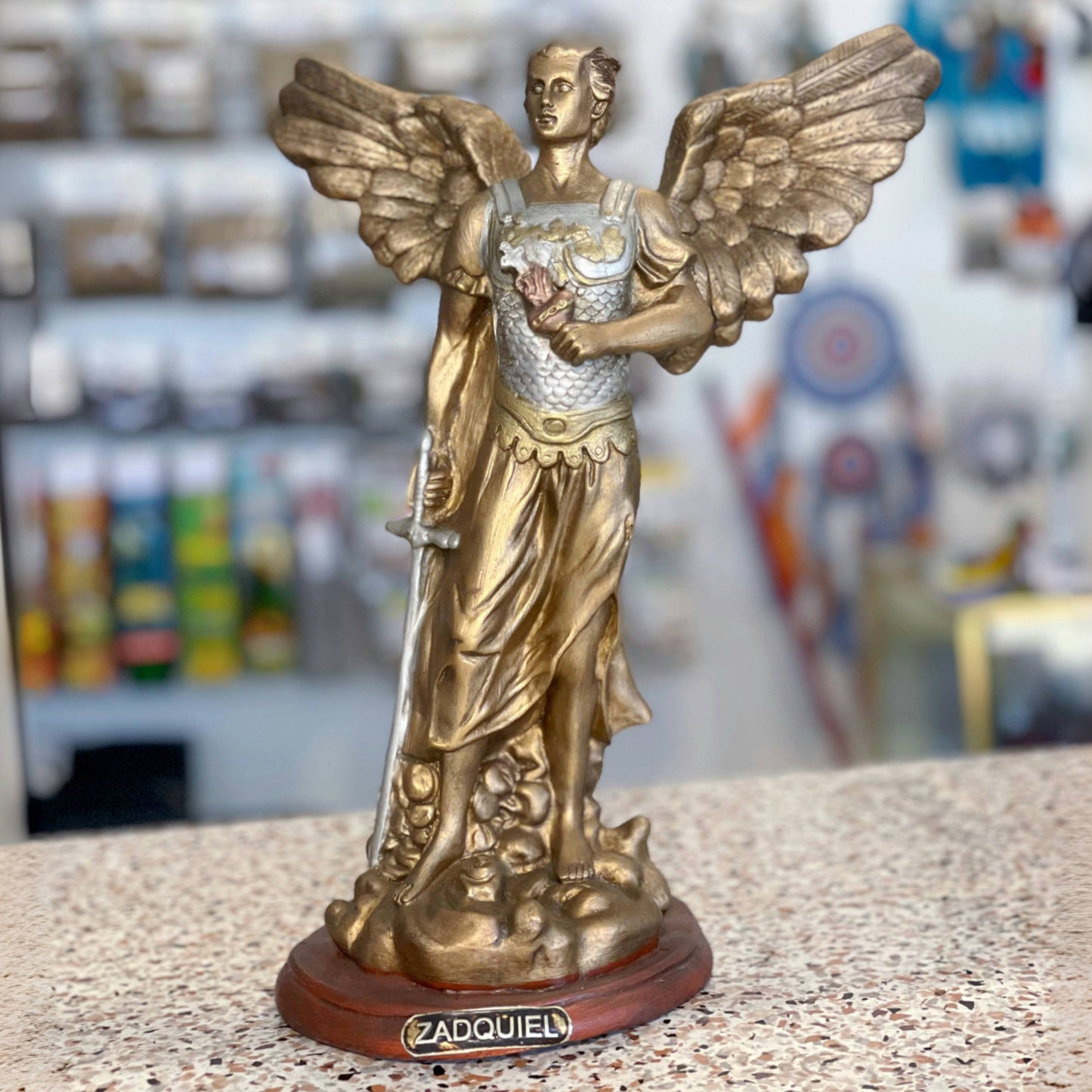 Figura del Arcángel Zadquiel