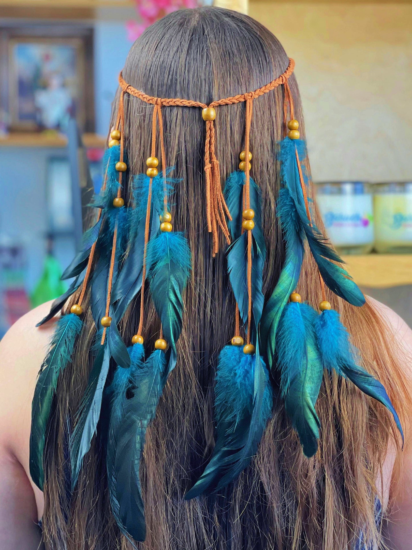 Diadema de Plumas